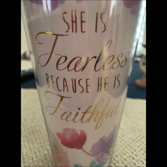 Other - NEW! “She is Fearless ... ” Drinking Cup